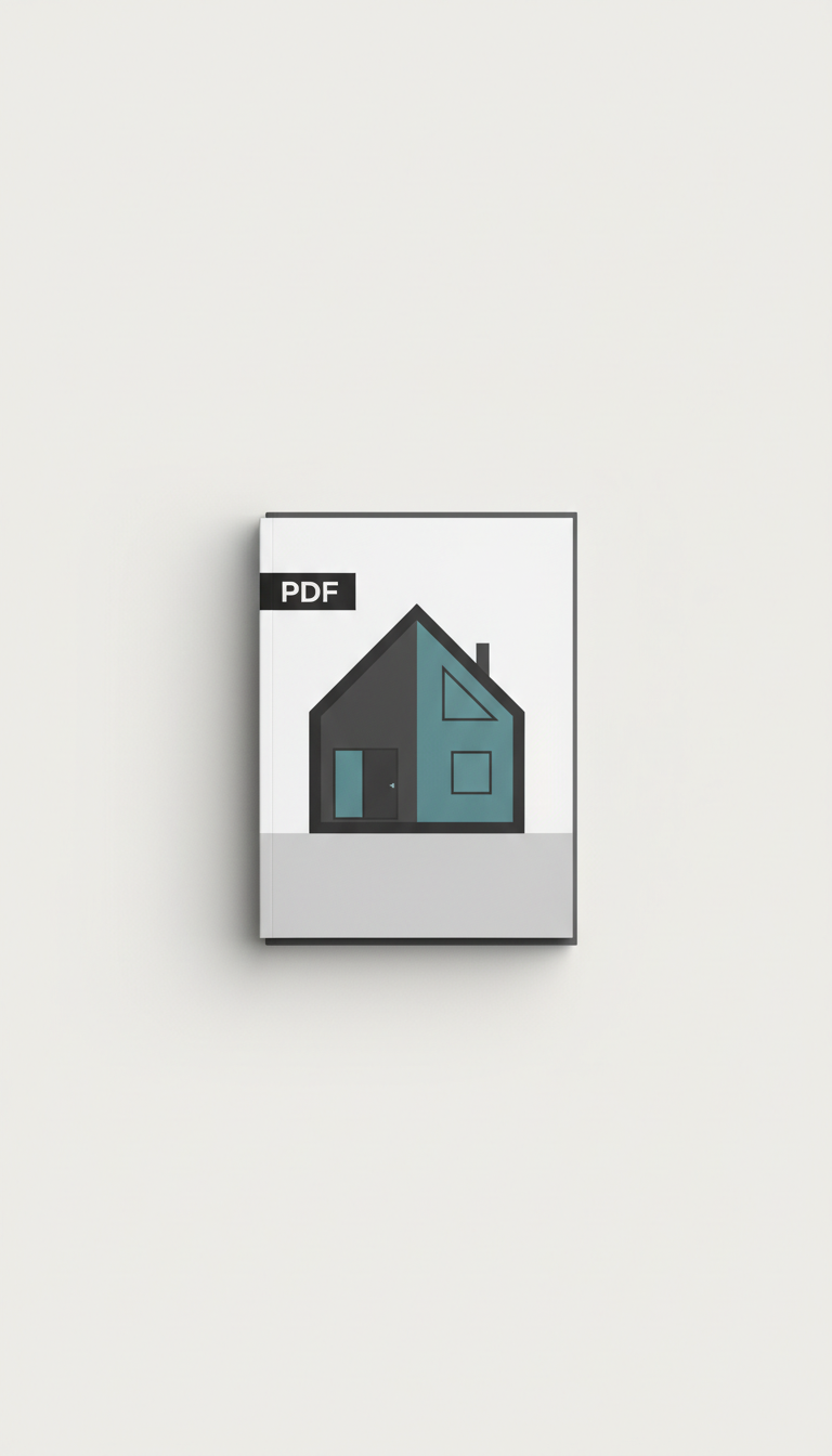 Contemporary Cabin Plan PDF & DWG Bundle