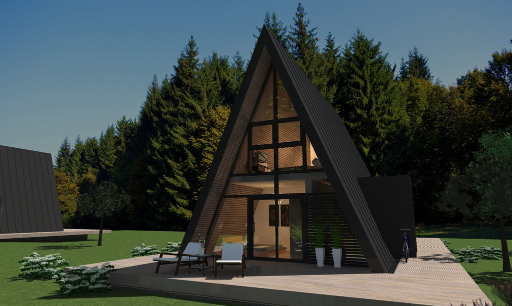 Proiect A frame - Planuri arhitectura