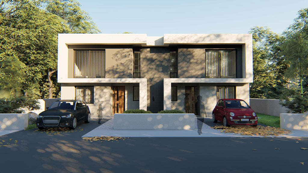 Proiect Duplex - planuri arhitectura si structura