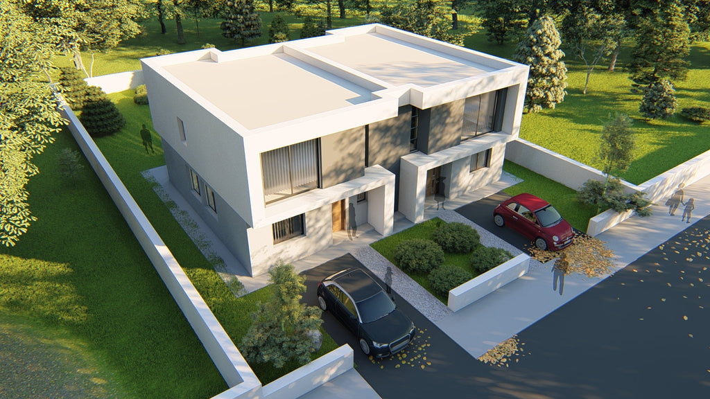 Proiect Duplex - planuri arhitectura si structura