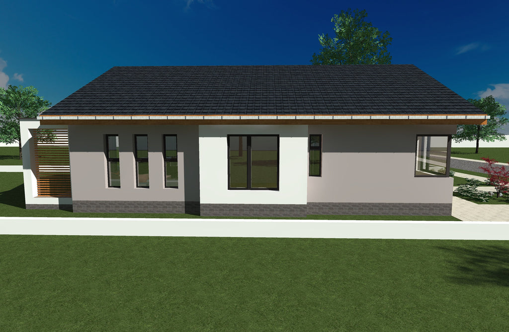 Proiect casa individuala - planuri structura si arhitectura