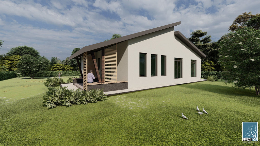 Proiect casa individuala - planuri structura si arhitectura (DWG, PDF)