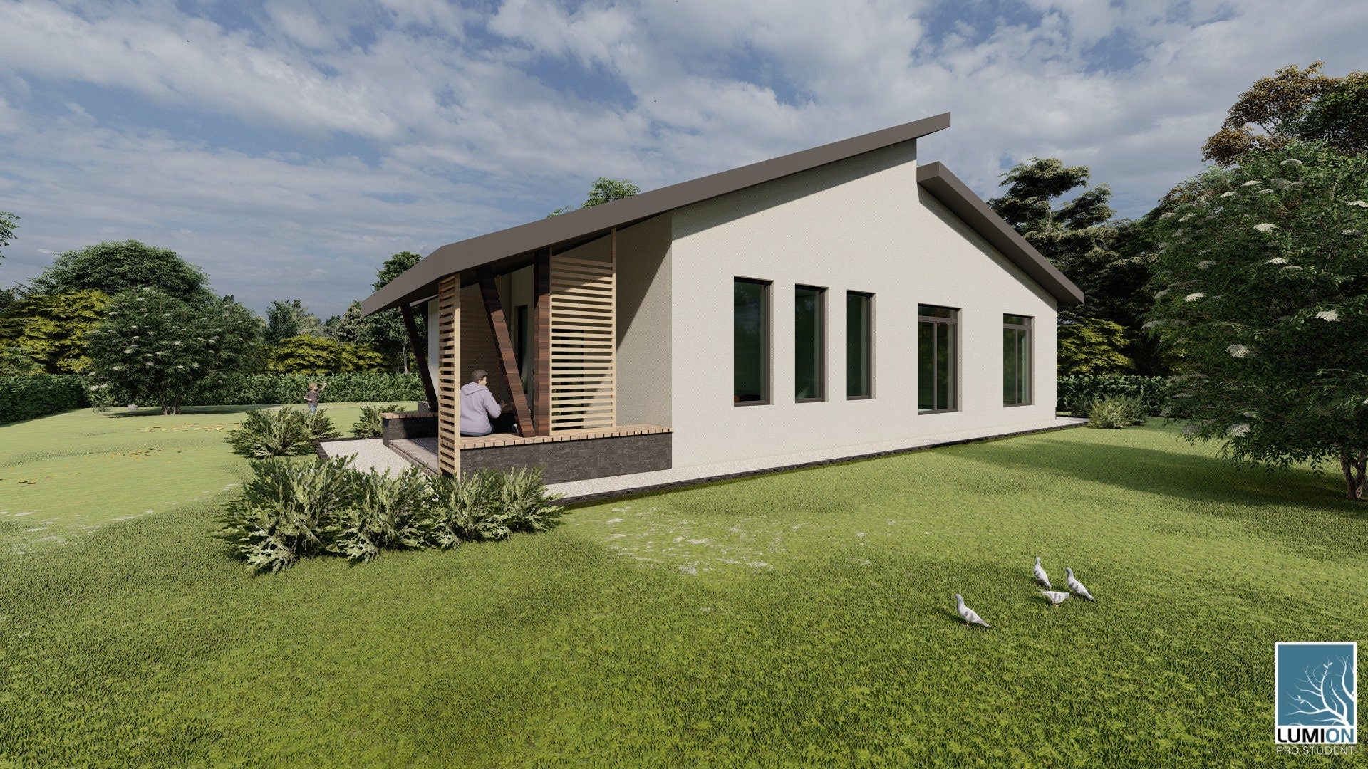 Proiect casa individuala - planuri structura si arhitectura (DWG, PDF)