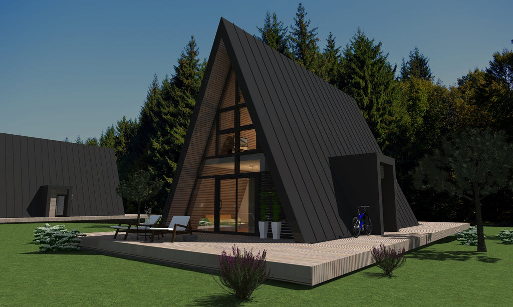 Proiect A frame - Planuri arhitectura