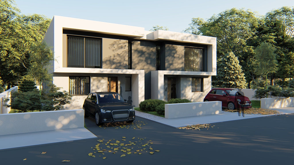 Proiect Duplex - planuri arhitectura si structura