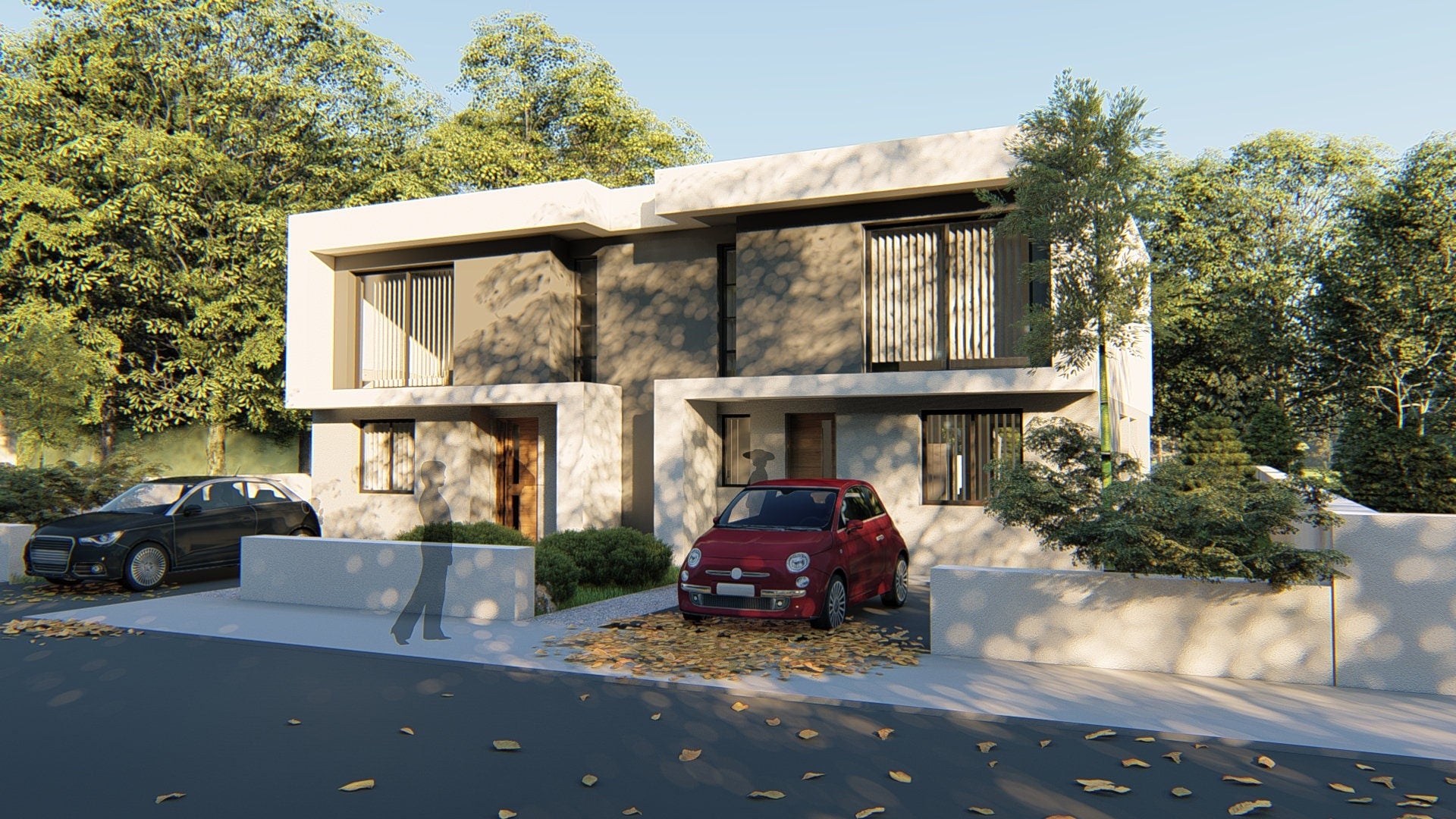 Proiect Duplex - planuri arhitectura si structura