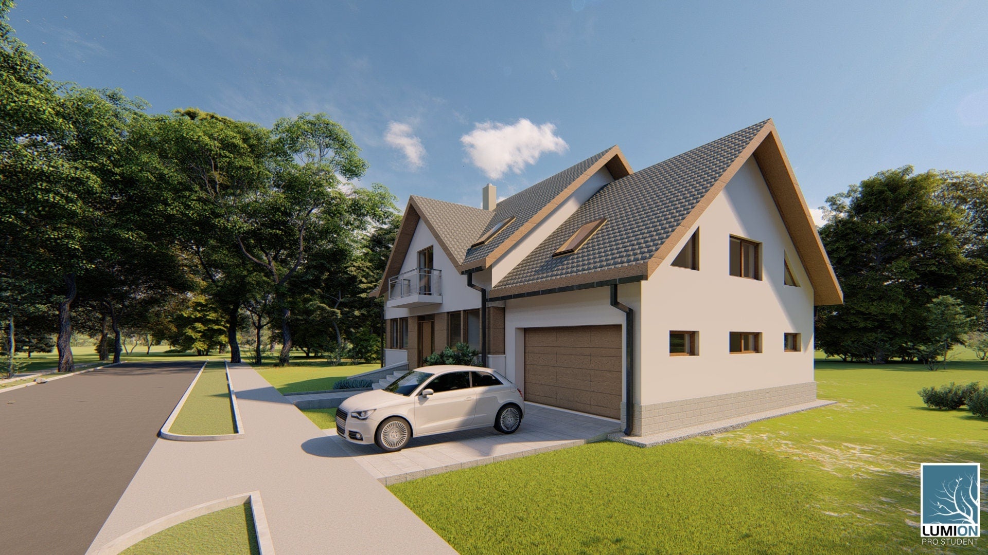 Proiect casa individuala - proiecte arhitectura si structura