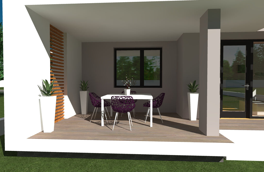Proiect casa individuala - planuri structura si arhitectura