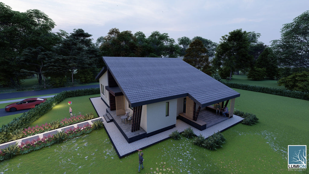 Proiect casa individuala - planuri structura si arhitectura (DWG, PDF)