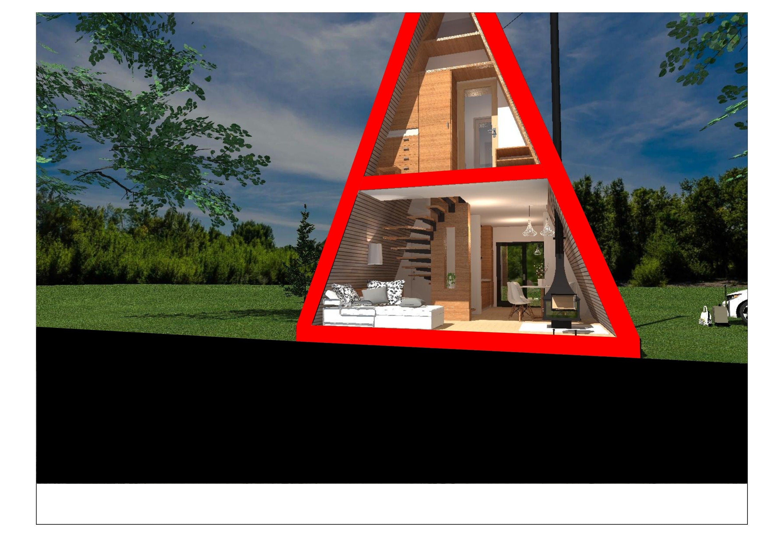 Proiect A Frame  –  Planuri Arhitectura si Structura PDF