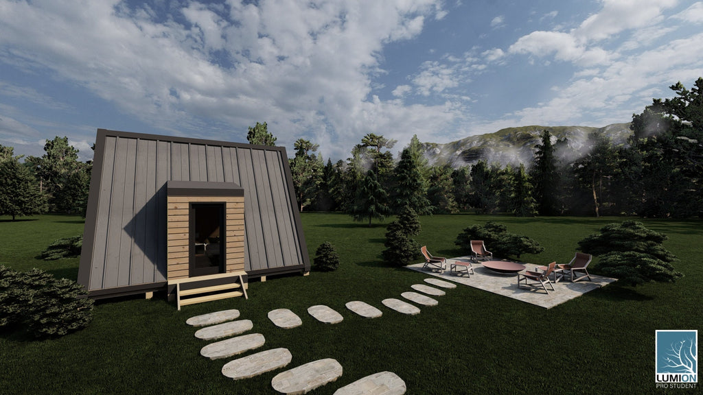 Proiect A-Frame  – 5x6m Timber Frame Design (PDF)