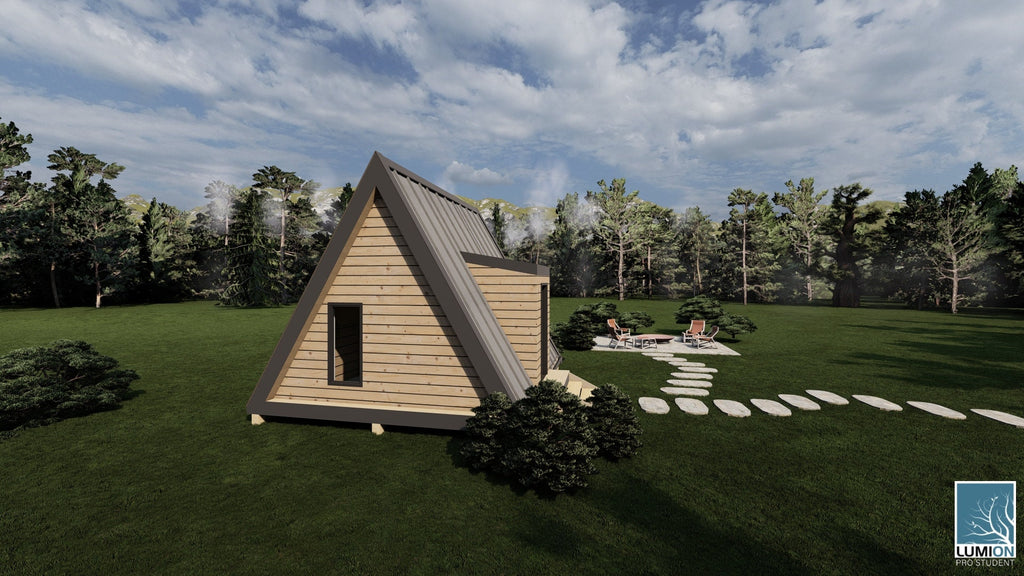 Proiect A-Frame  – 5x6m Timber Frame Design (PDF)