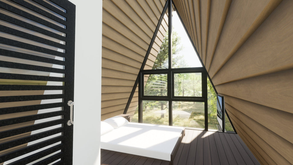 Proiect A-Frame – 3 dormitoare - Timber Frame Architectural Design (PDF)