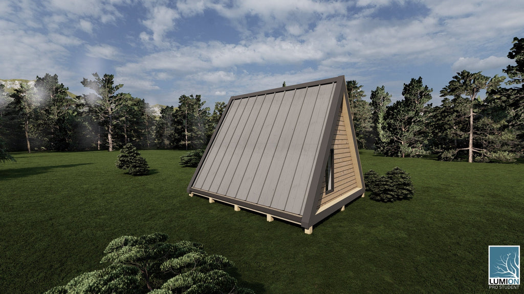 Proiect A-Frame  – 5x6m Timber Frame Design (PDF)