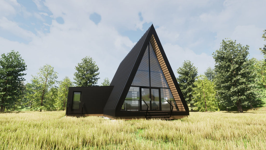 Proiect A-Frame – 3 dormitoare - Timber Frame Architectural Design (PDF)