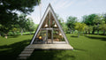 Proiect A Frame - Proiect Arhitectura  – 6m x 6m - Google SketchUp File