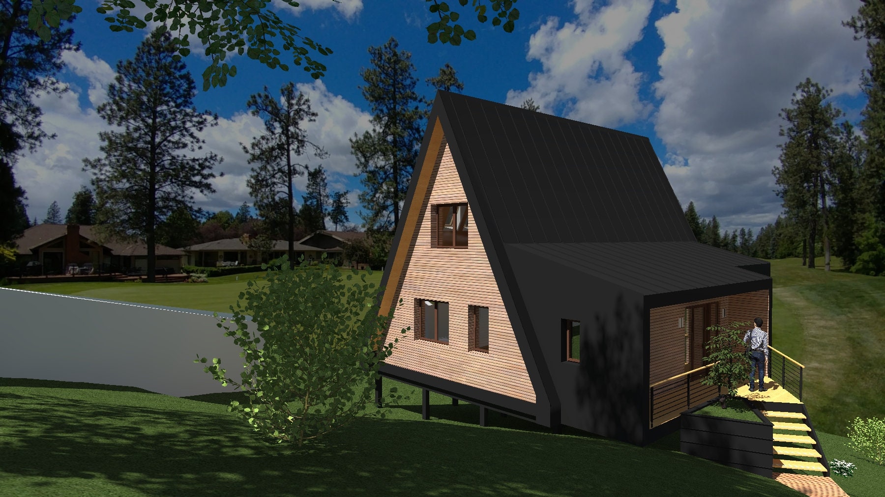 Proiect A Frame - 10 x 14 m