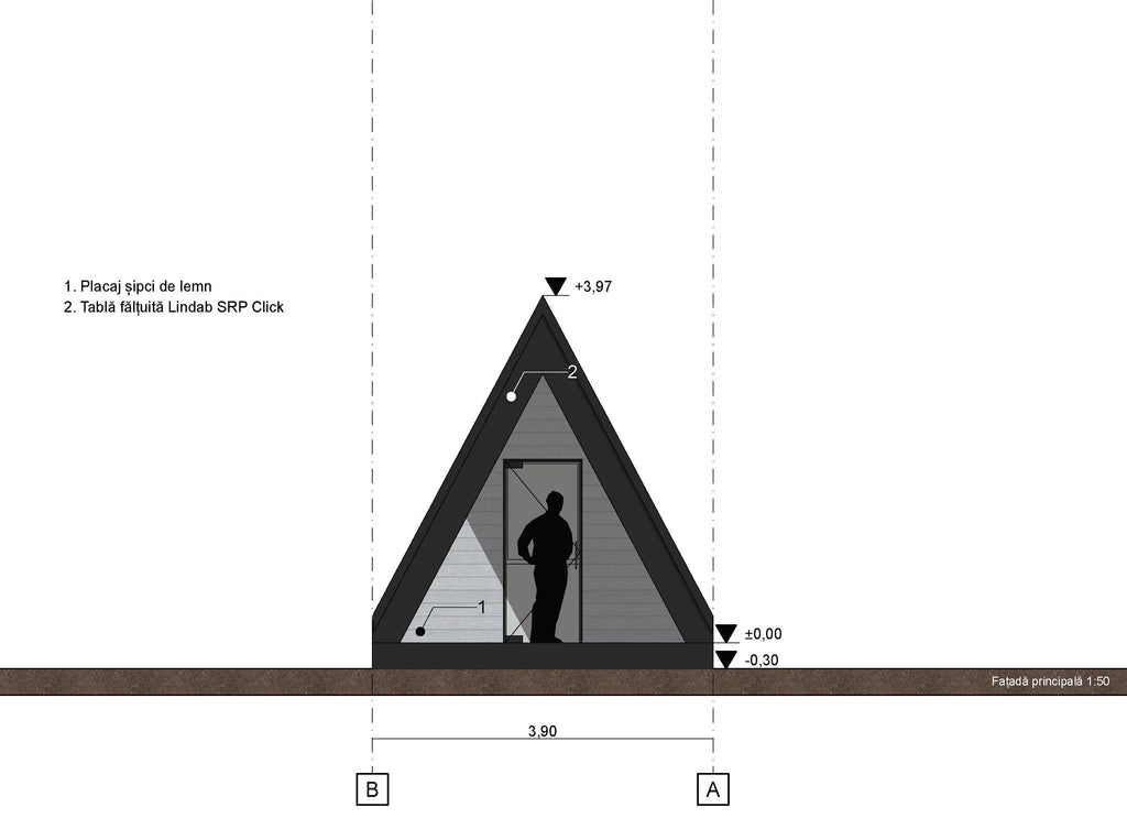Proiect A Frame - Plan constructie si materiale