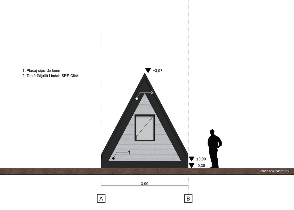 Proiect A Frame - Plan constructie si materiale