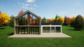 Proiect A Frame - Scandinavian Design | Planuri Arhitectura si fundatie  | PDF