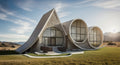 Proiect A Frame - plan arhitectura (model 2 cilindrii)