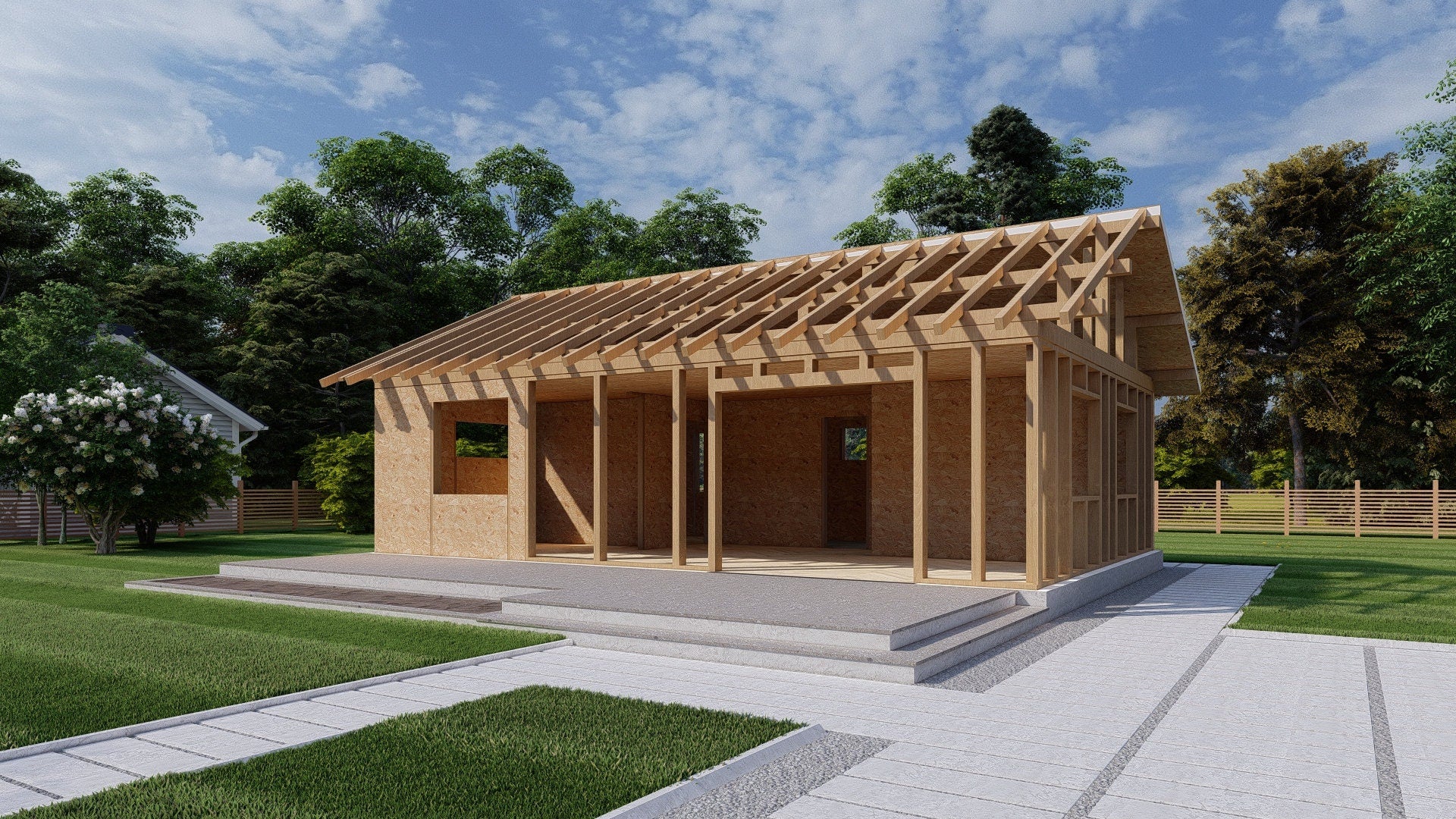 Proiect Casa individuala - Panouri sip