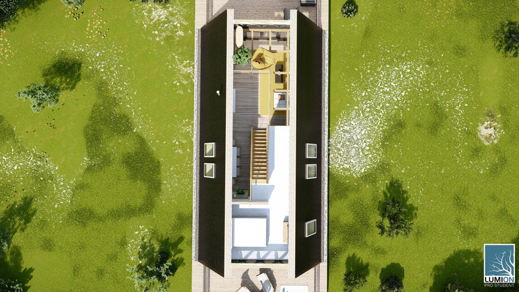PROIECT CASA A FRAME -  97MP utili  - 7.39 x 14.26- pdf + dwg files